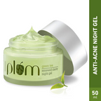 Plum Green Tea Night Gel Cream | Grocsy
