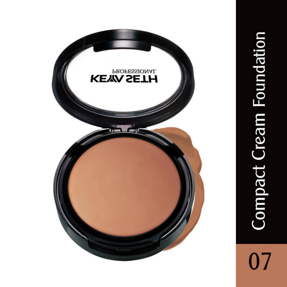 Keya Seth Aromatherapy Professional Compact Cream Foundation - Shade 7 | Grocsy