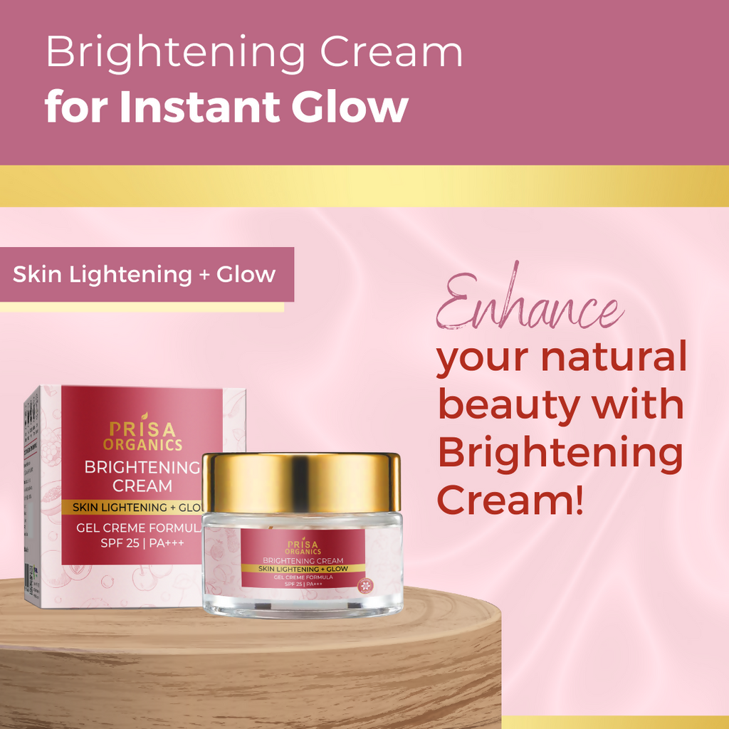 Prisa Organics Brightening Cream | Grocsy