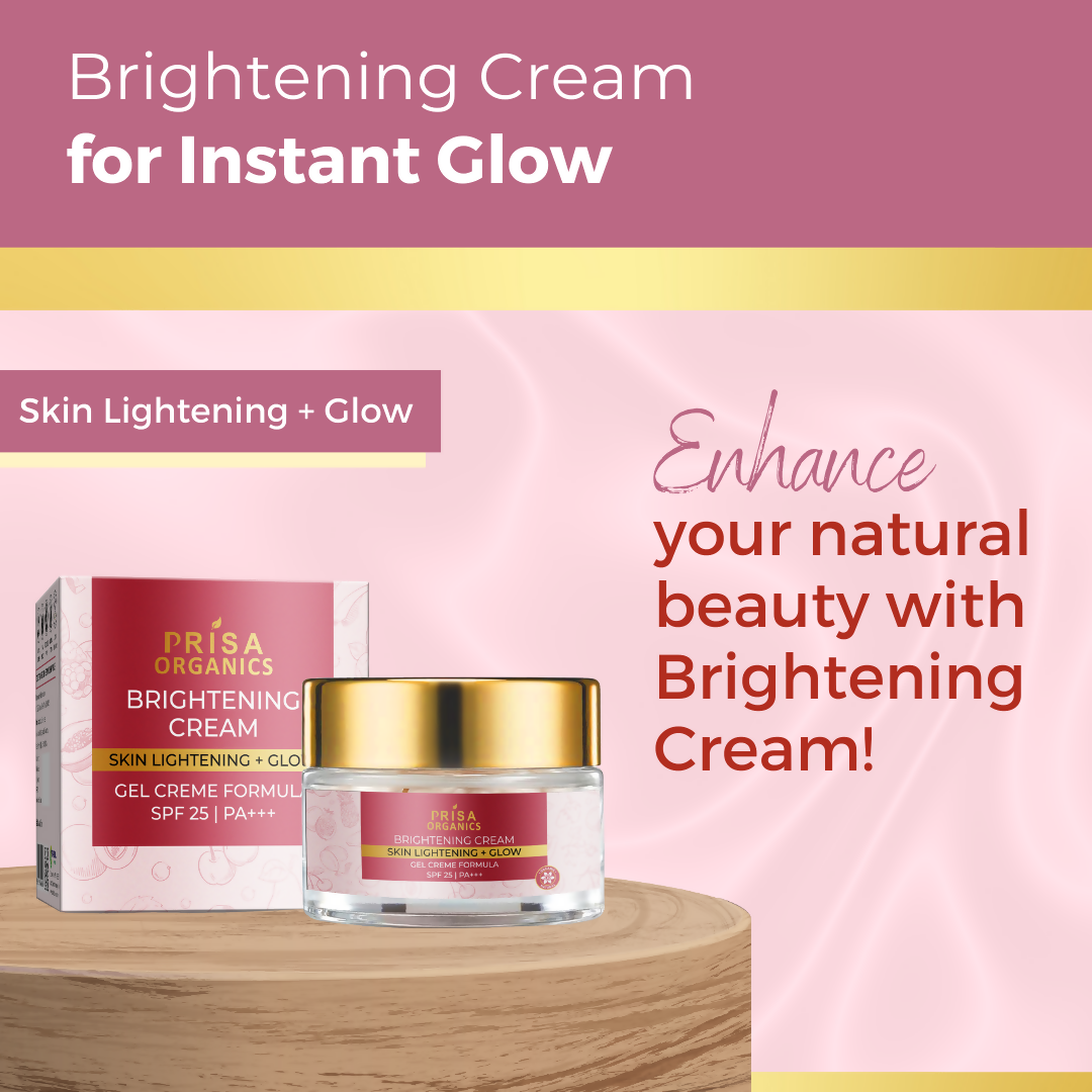 Prisa Organics Brightening Cream | Grocsy