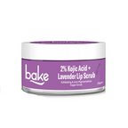 Bake 2% Kojic Acid Lavender Lip Scrub For Dark Lips & Pigmentation | Grocsy