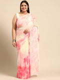 Ahalyaa Women's Traditional wear Saree - Pink | Grocsy
