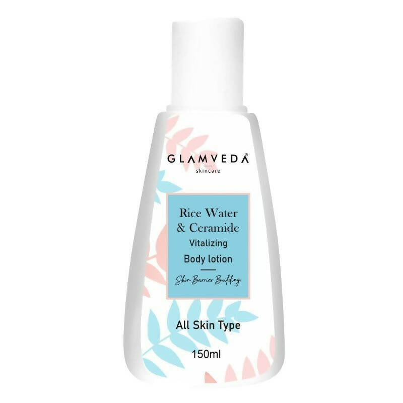 Glamveda Korean Rice Water & Ceramide Vitalizing Body Lotion | Grocsy