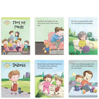 Jolly Kids Good & Happy Living The Emotional Way Story Books (Set of 8) Learning Stories about Feeling and Emotions| Ages 3 - 8 years | Grocsy