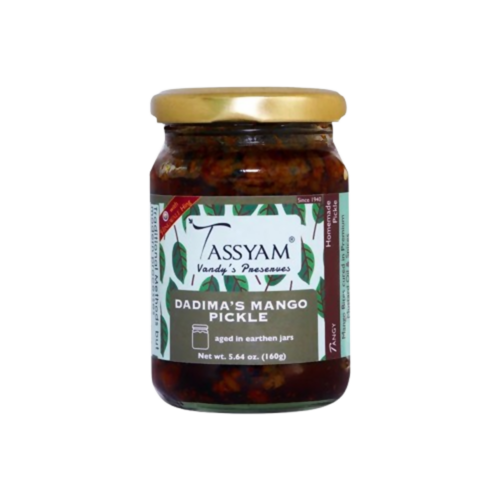 Tassyam Organics Mango Masala Pickle | Grocsy