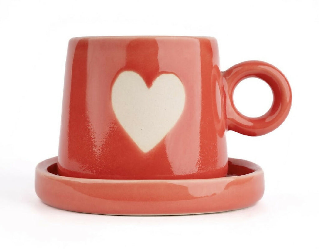 Simply Soho Ember Heart Mug | Grocsy