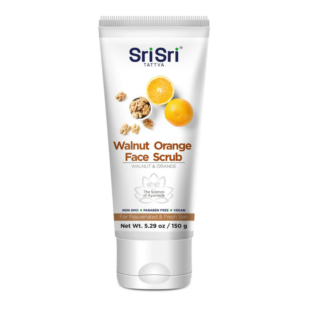 Sri Sri Tattva USA Walnut Orange Face Scrub | Grocsy