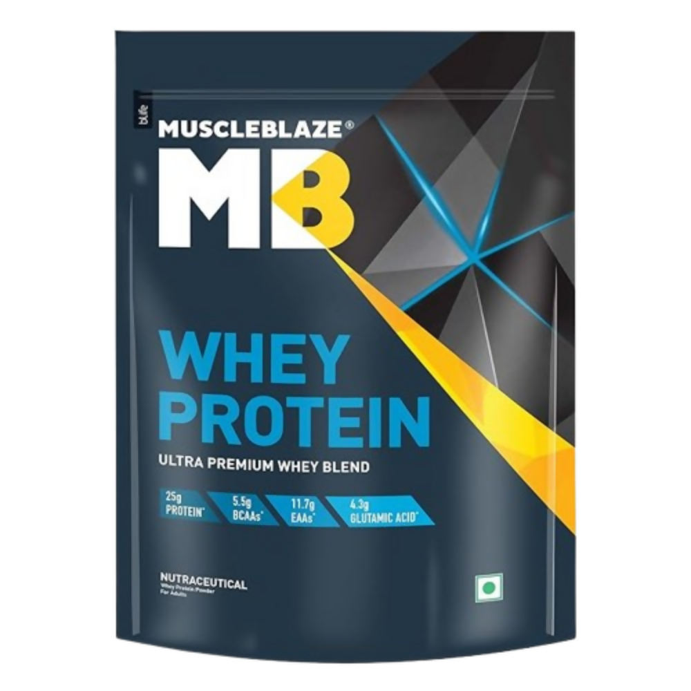MuscleBlaze Whey Protein Richmilk Chocolate | Grocsy