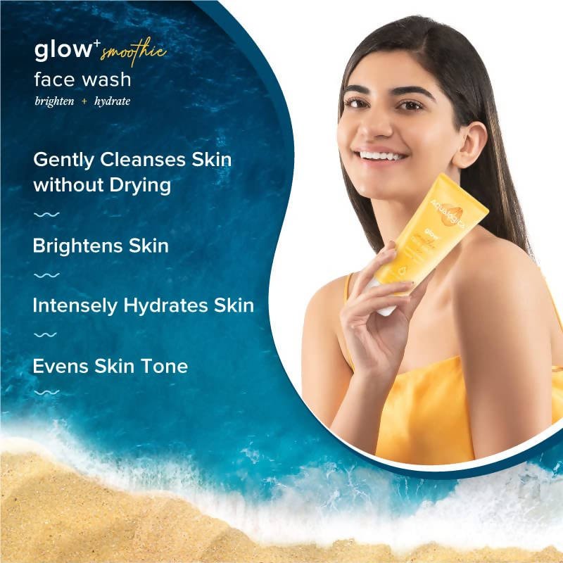 Aqualogica Glow+ Smoothie Face Wash | Grocsy