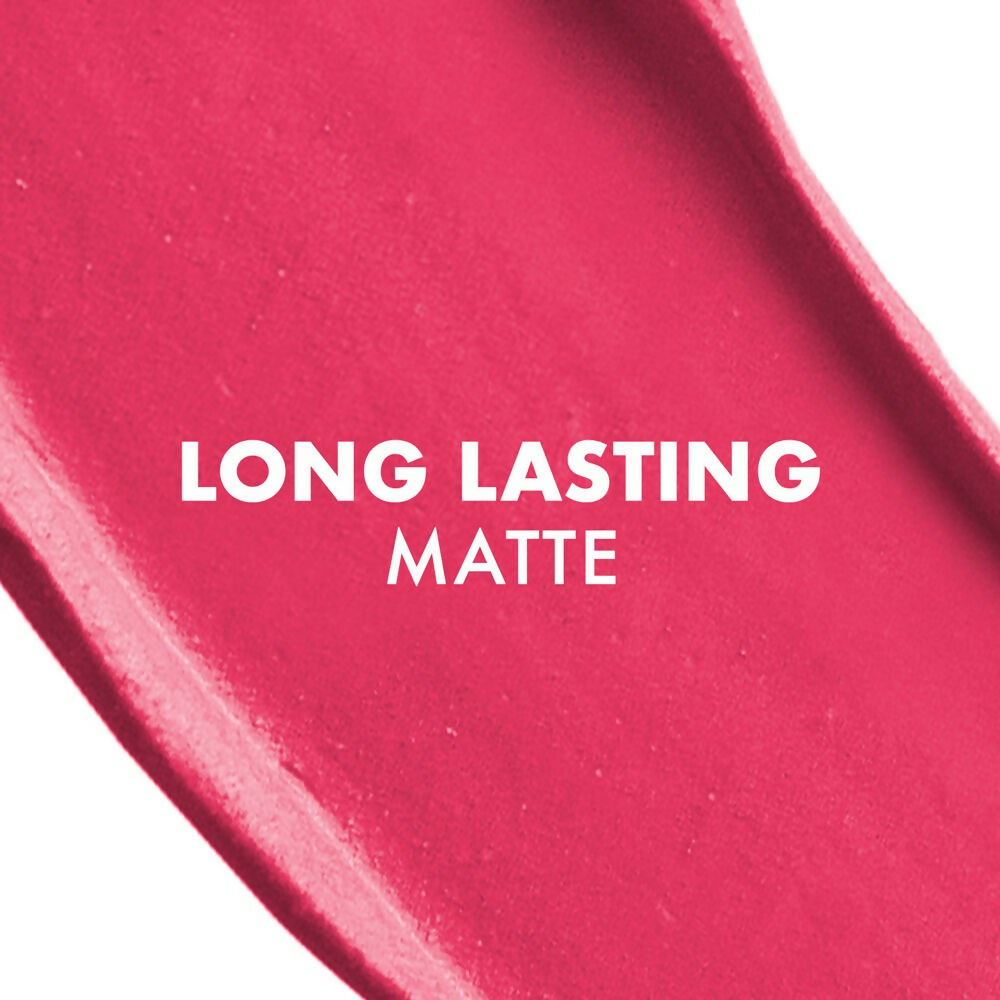 Lakme Cushion Matte Lipstick - Pink Charm | Grocsy