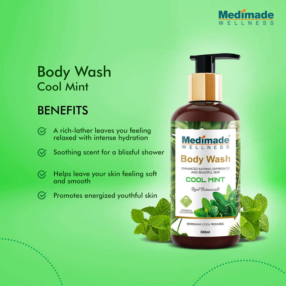 Medimade Wellness Cool Mint Body Wash | Grocsy