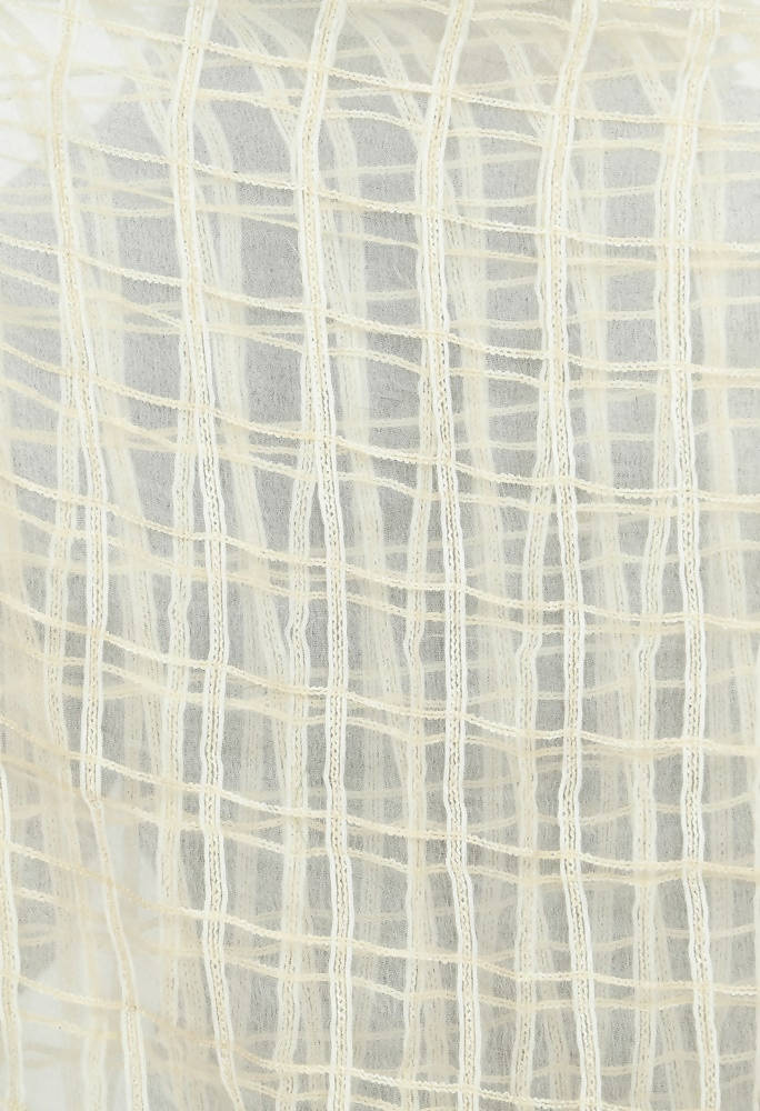Mominos Fashion Off White Cotton Square Dupatta | Grocsy