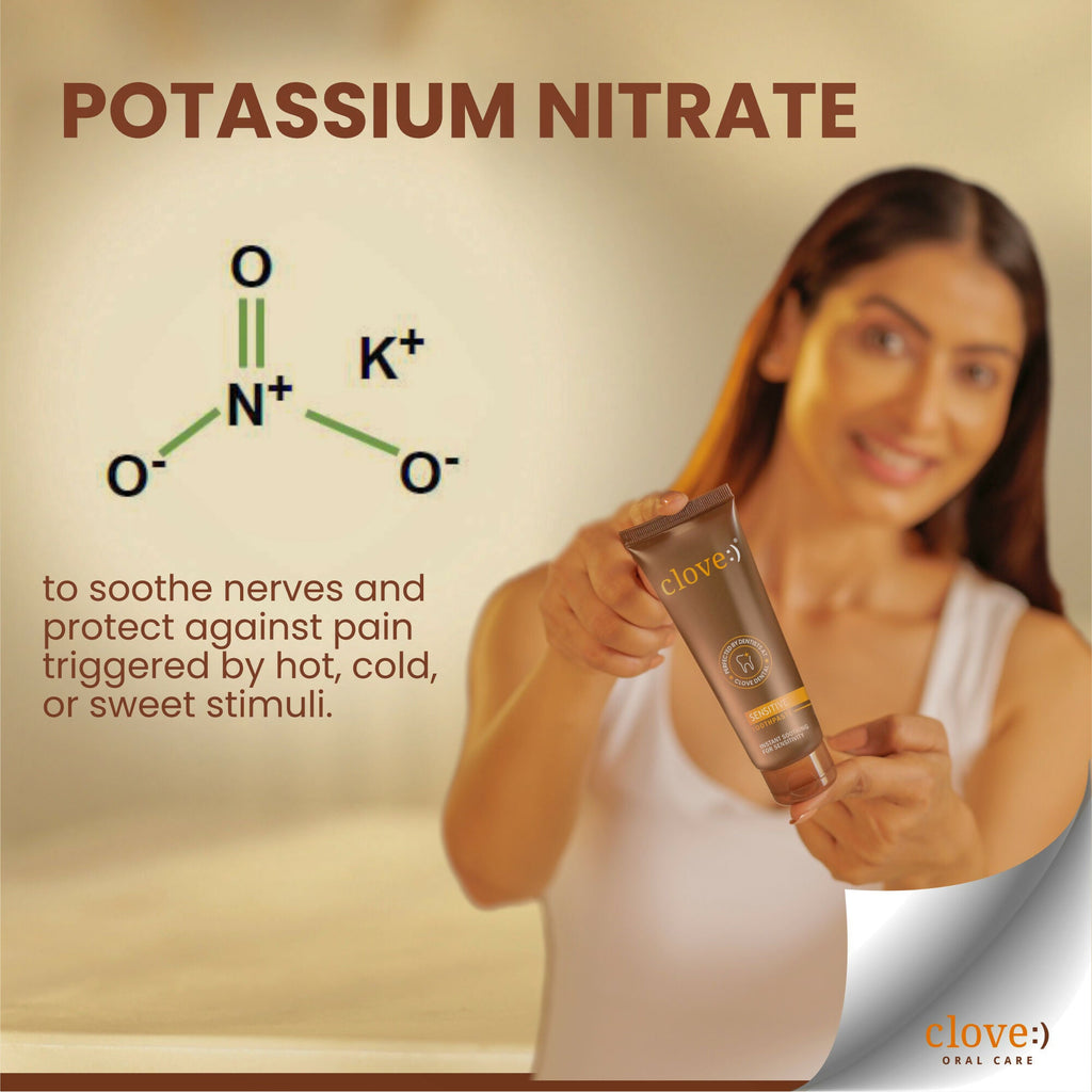 Clove Sensitive Toothpaste Reduce Senstivity | Grocsy