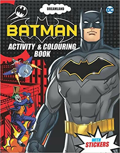 Dreamland Batman Activity and Colouring Book | Grocsy