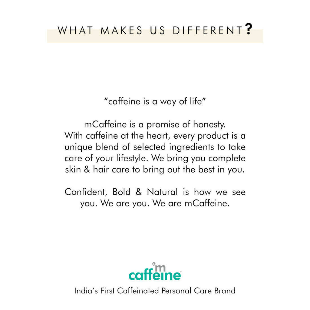 mCaffeine Raw Coffee Shampoo | Grocsy