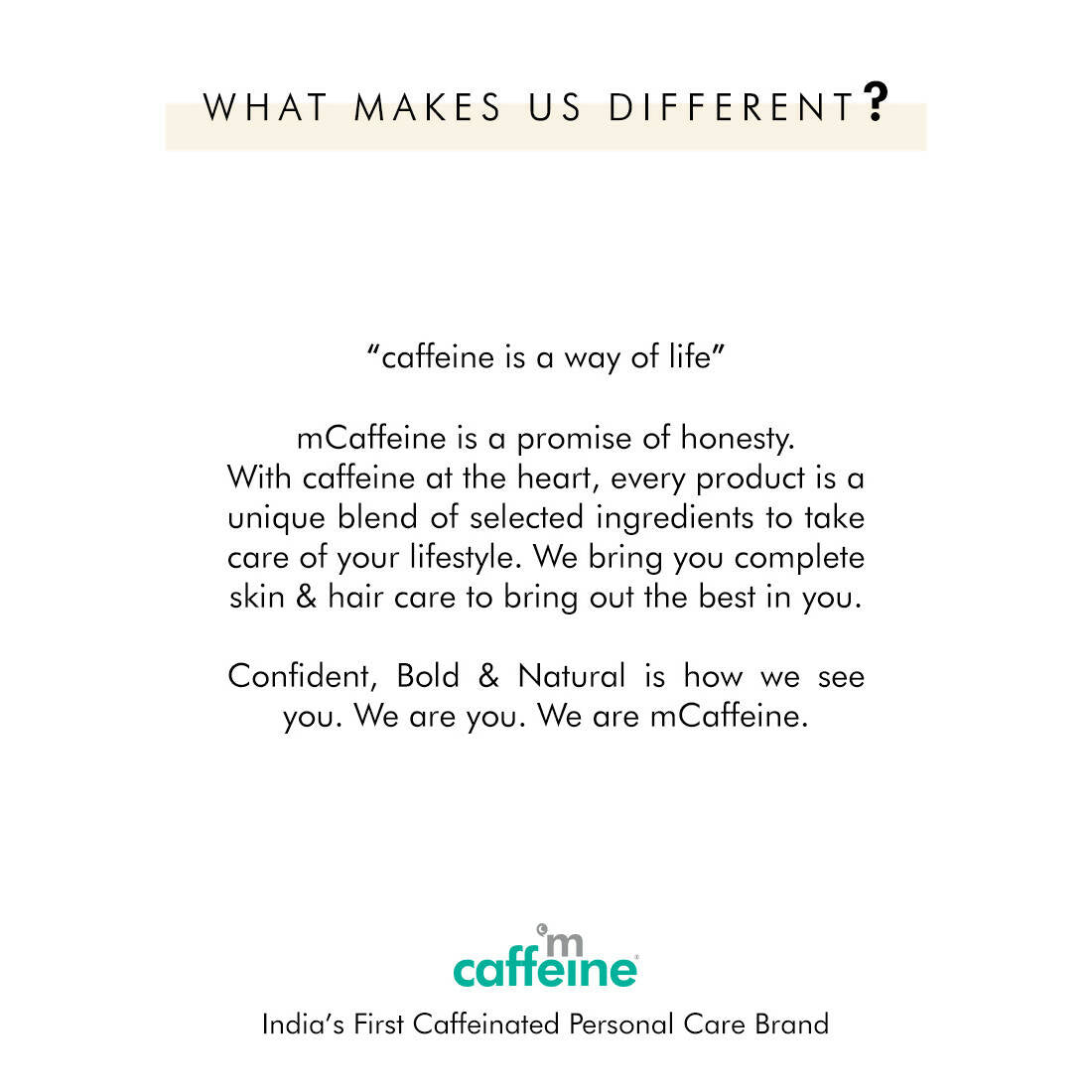 mCaffeine Raw Coffee Shampoo | Grocsy