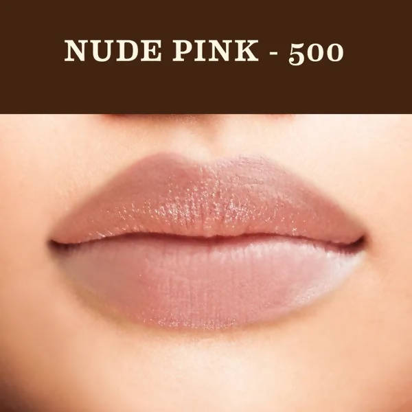 Soultree Ayurvedic Lipstick Nude Pink 500 | Grocsy