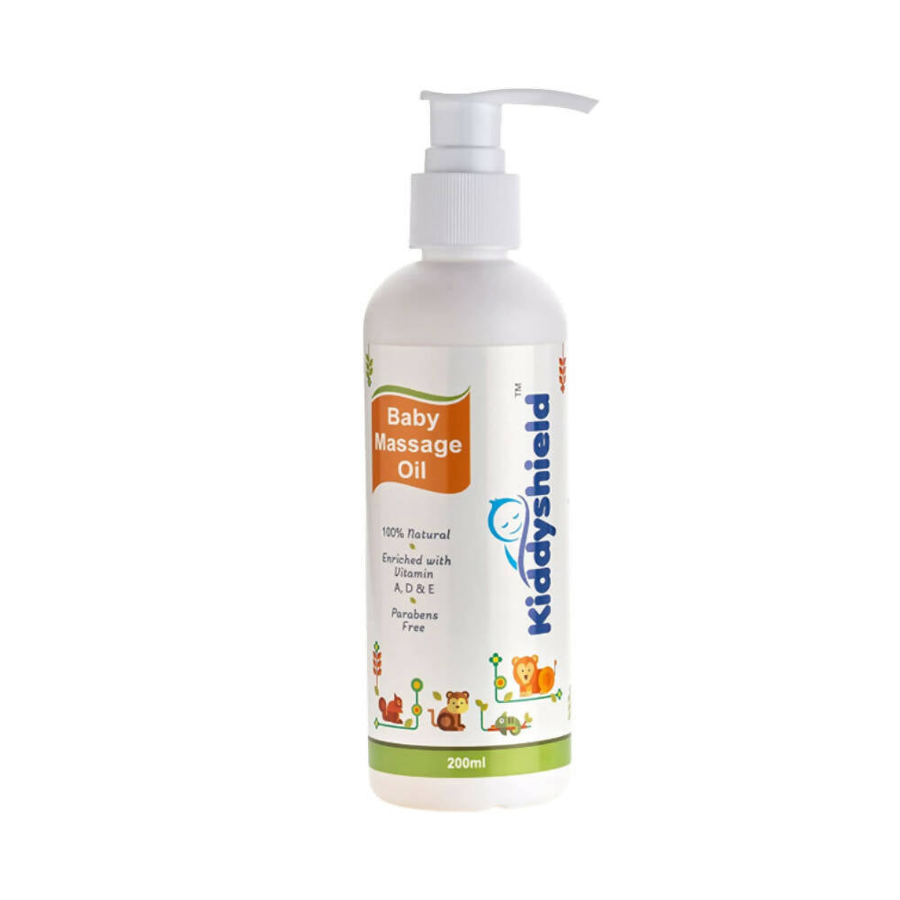 Kiddyshield Baby Massage Oil (Age 0-12 Years) | Grocsy