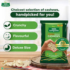 Tata Sampann Pure Premium Cashews | Grocsy