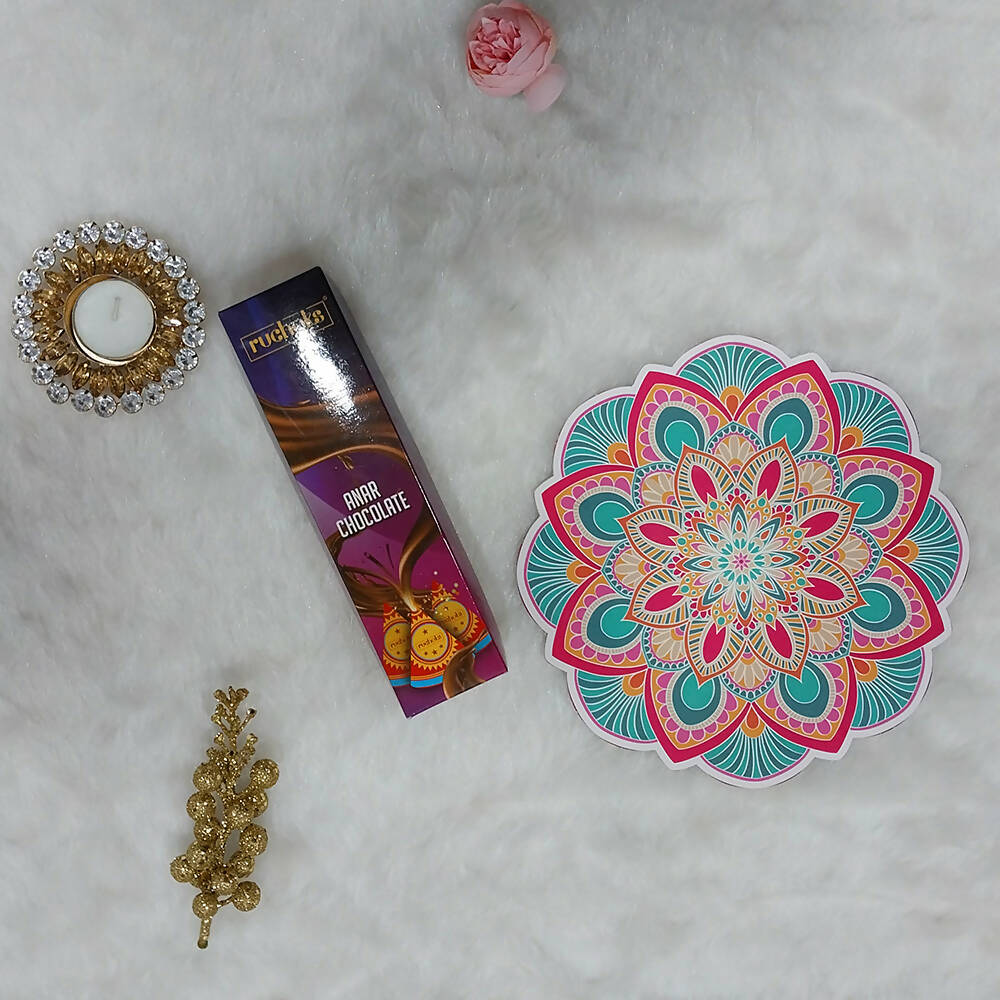 Dibha Ruchoks Diwali Premium Anar Chocolate Gift Pack | Grocsy