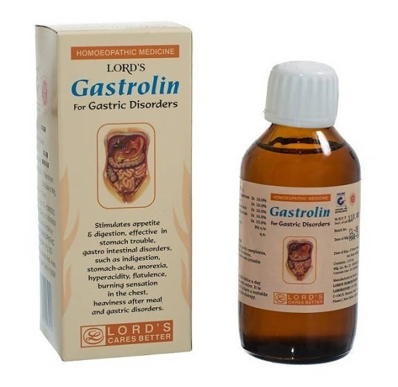 Lord's Homeopathy Gastrolin Syrup | Grocsy