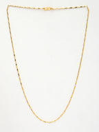 NVR Women's Gold-Polished Minimal Chain | Grocsy