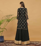 Joban Fashion Black Georgette Lehenga Set | Grocsy