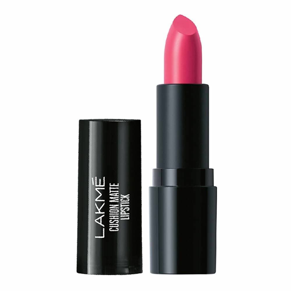 Lakme Cushion Matte Lipstick - Pink Prom | Grocsy