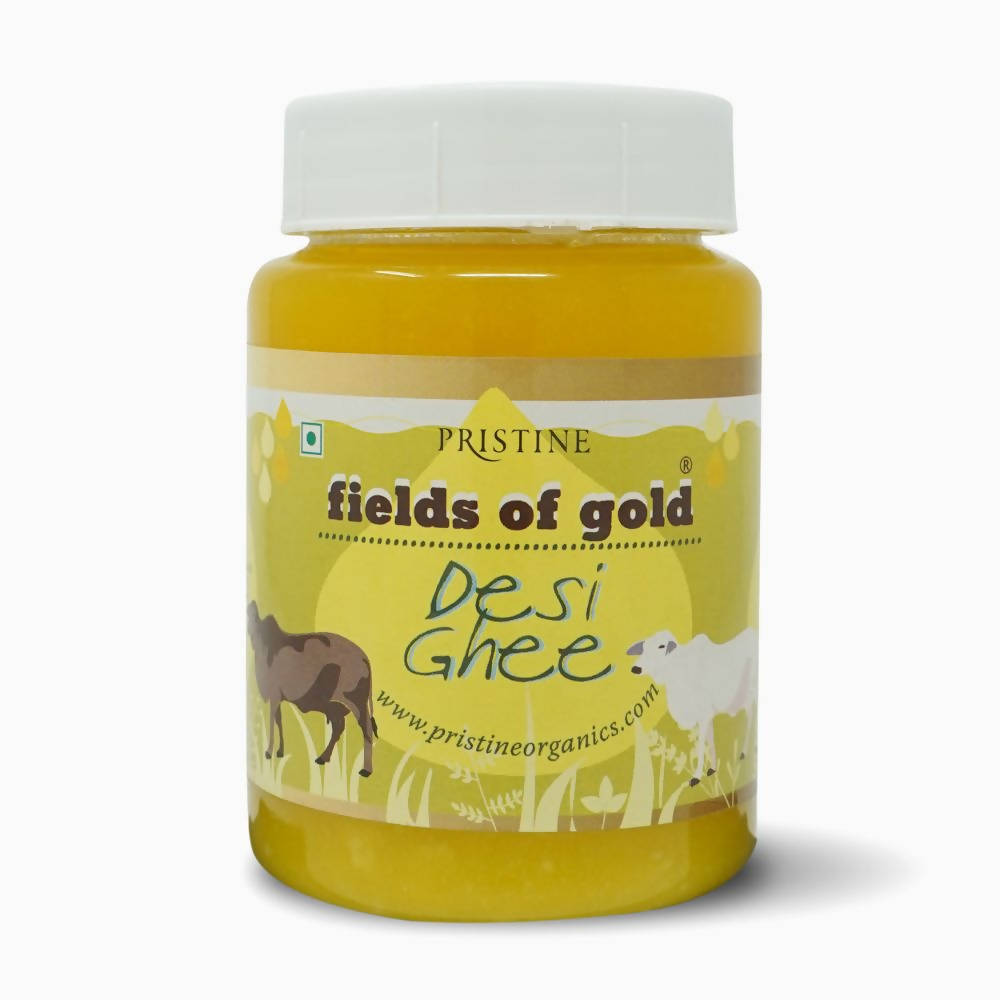 Pristine Fields of Gold - Desi Ghee | Vedic Bilona Method | Churned From Curd | Pure & Natural | | Grocsy