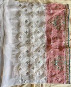 KC Designer Pink Ombre Straight Suit For Women With Hand Embroidery | Grocsy