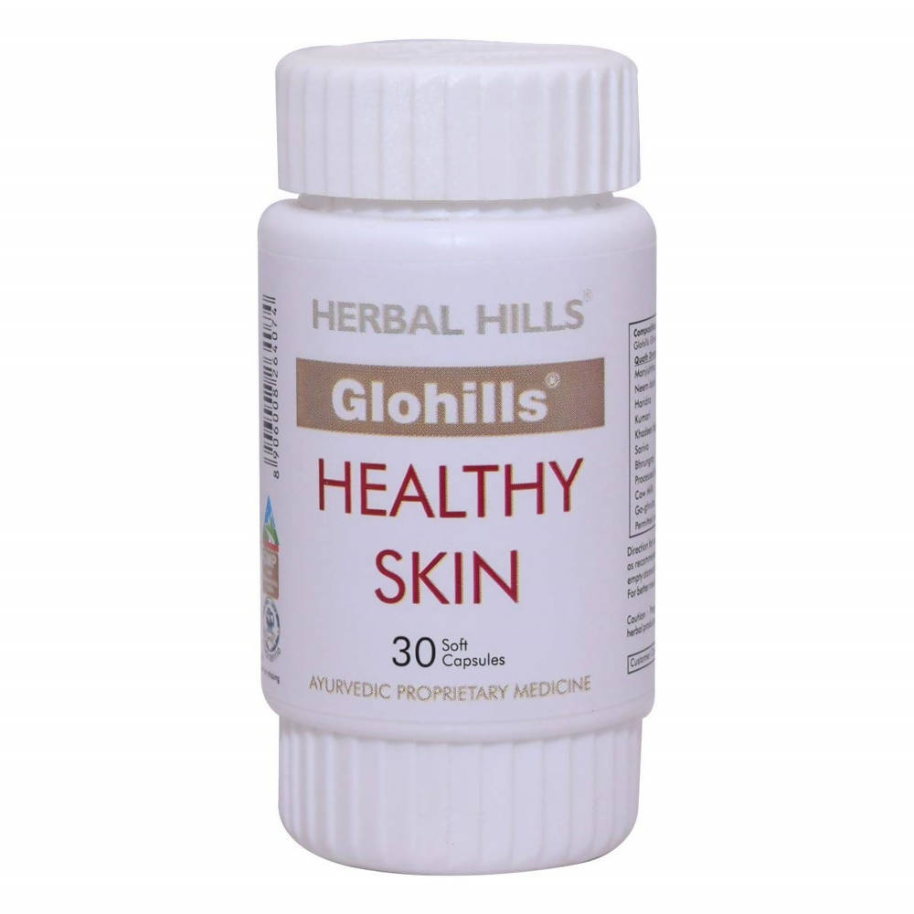 Herbal Hills Glohills Healthy Skin Capsules | Grocsy