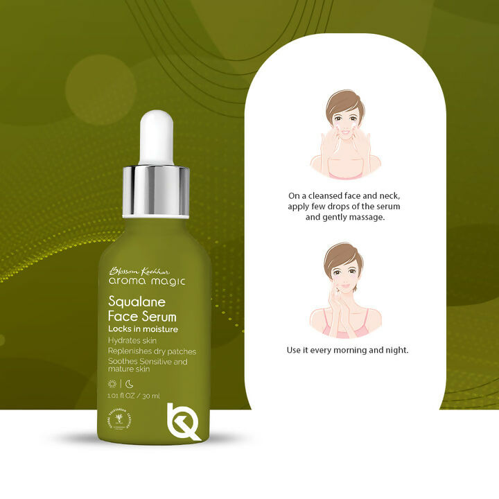 Blossom Kochhar Aroma Magic Face Serum Locks in moisture | Grocsy
