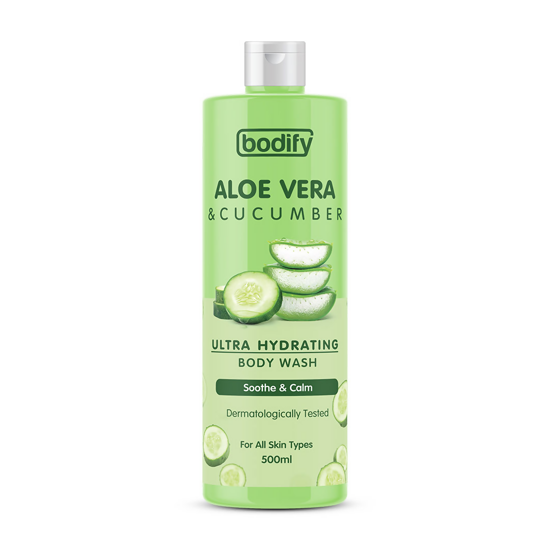 Bodify Aloe Vera & Cucumber Ultra Hydrating Body Wash | Grocsy