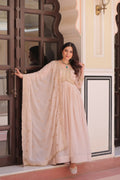 Joban Fashion Chiku Georgette Sequence Embroidery Work Kurta Set | Grocsy