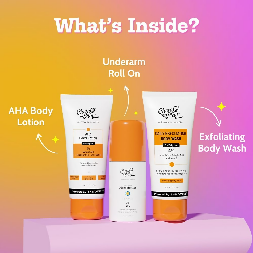 Chemist At Play Exfoliating Kit | Grocsy