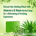 Prakriti Herbal Soap Aloevera and Neem | Grocsy