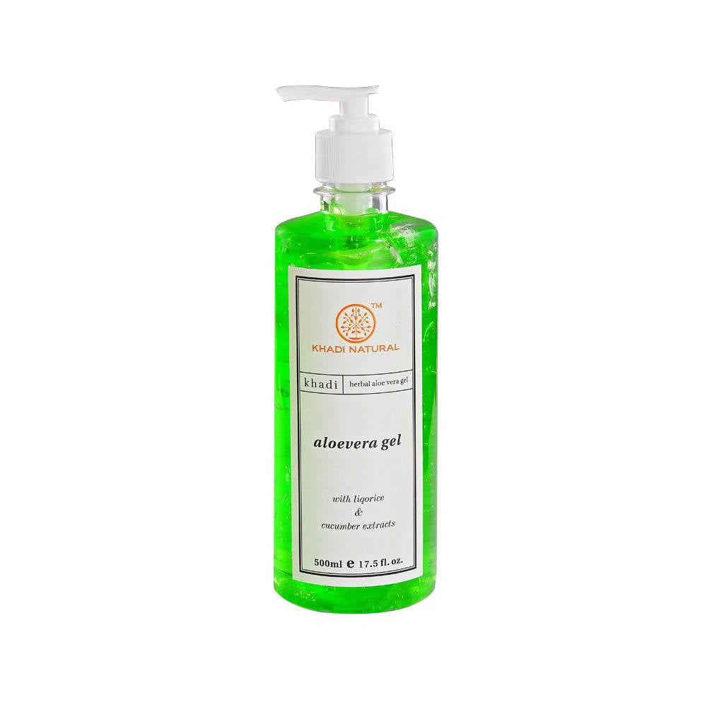 Khadi Natural Aloe Vera Gel With Dispenser | Grocsy