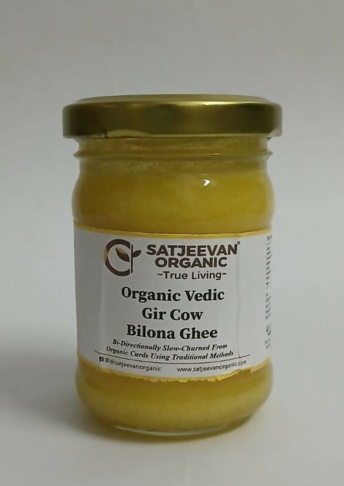 Satjeevan Organic Vedic Gir Cow Bilona Ghee | Grocsy