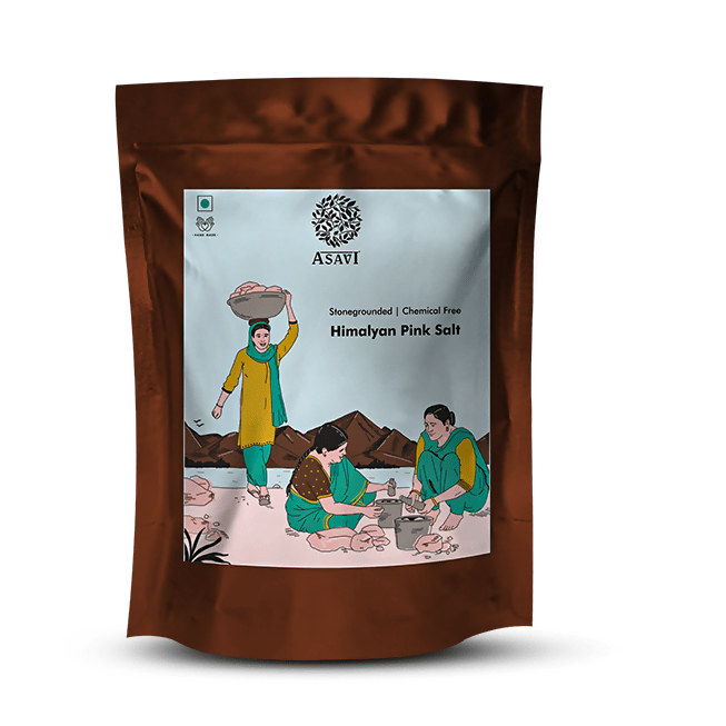 Asavi Stone Grounded Himalayan Pink Salt | Grocsy
