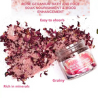 The Wellness Shop Rose Geranium Bath and Foot Soak | Grocsy
