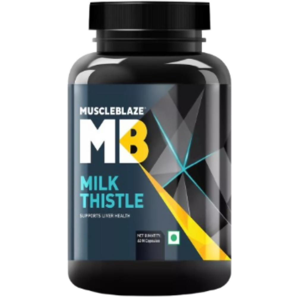 MuscleBlaze Milk Thistle Tablets | Grocsy