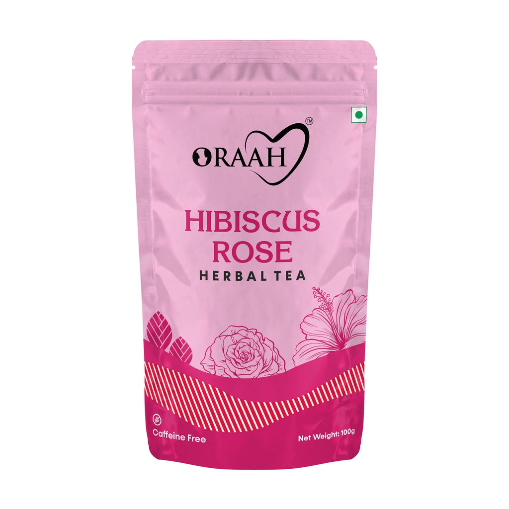 Oraah Hibiscus Rose Herbal Tea | Grocsy