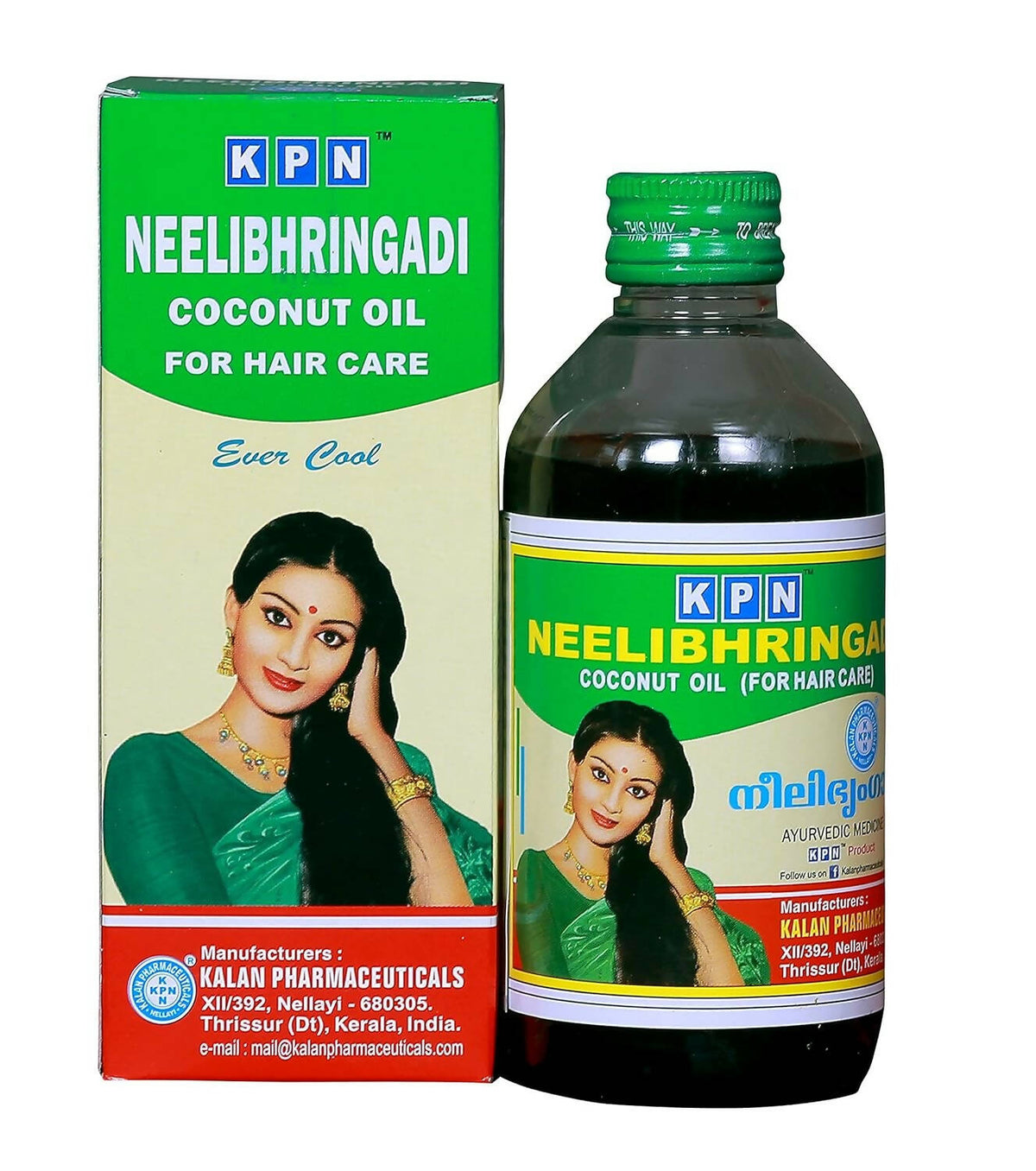 K.P.N Neelibhringadi Coconut Oil For Hair Care | Grocsy