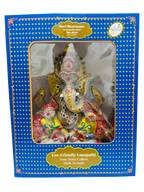 Eco-Friendly Ganesh Idols (Non-Toxic Colors) With Chatri, Kumkum & Akshat | Grocsy