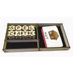 Kraftsman Wooden Spell Tutor Spelling Learning Game With Flash Cards | Educational Toys & Return Gift | Grocsy