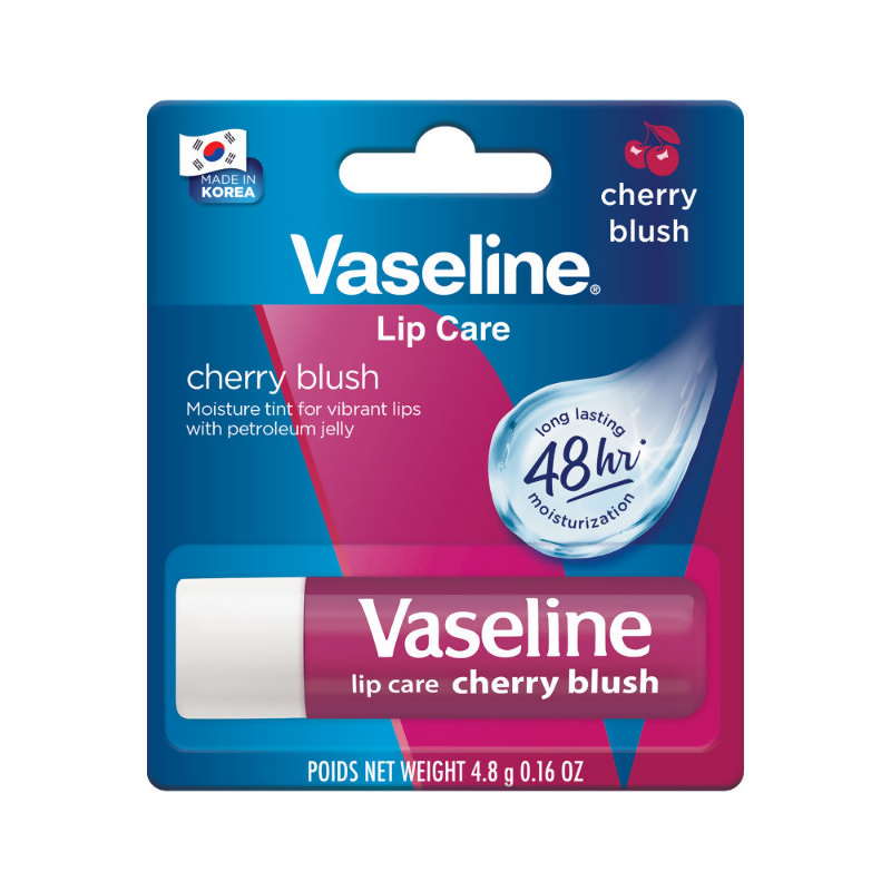 Vaseline Lip Care Lip Balm Stick - Cherry Blush | Grocsy