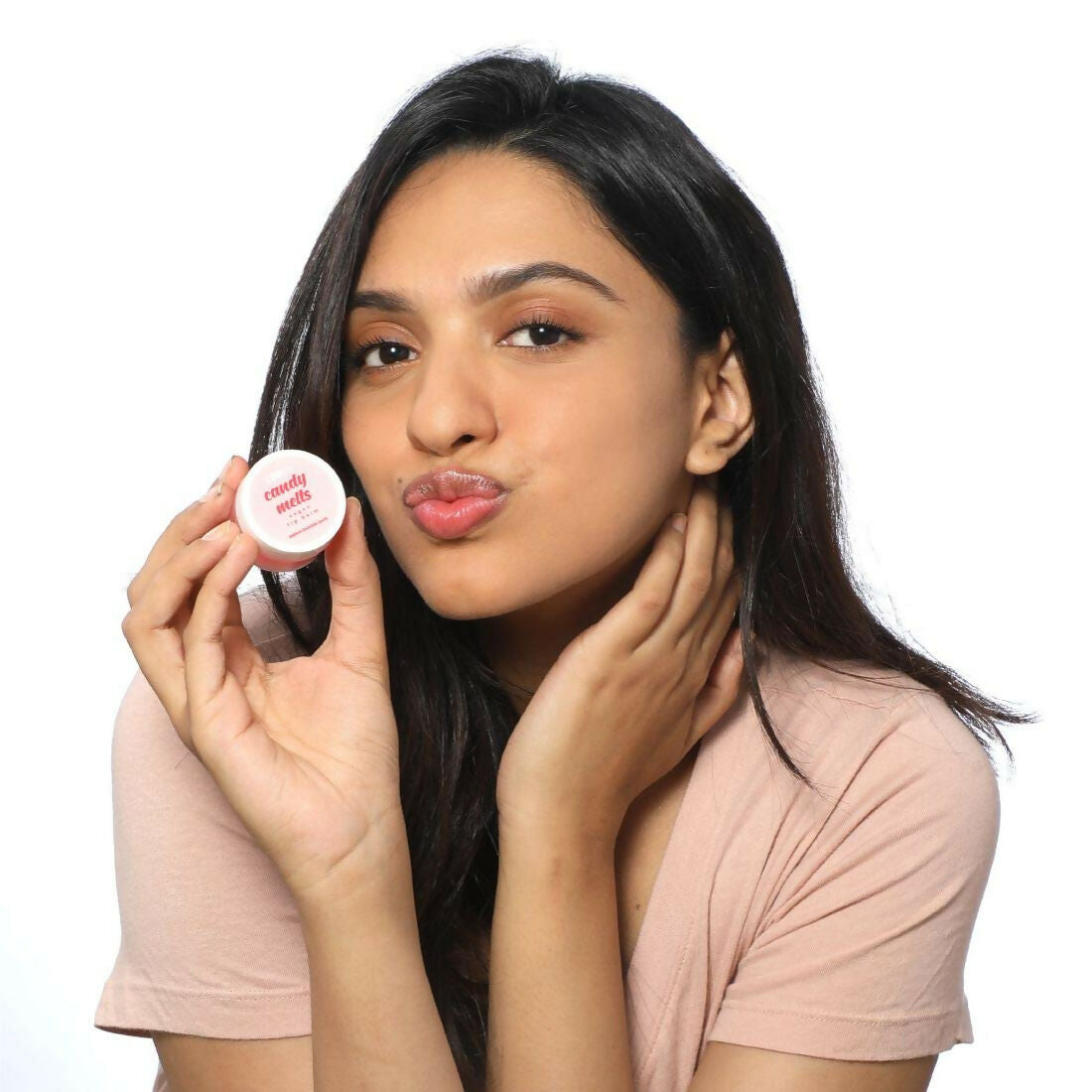 Plum Candy Melts Vegan Lip Balm Red Velvet Love For Dry & Chapped Lips, Natural SPF with Vitamin A | Grocsy