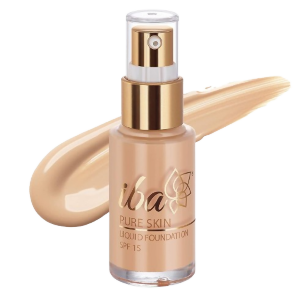 Iba Pure Skin Liquid Foundation - Golden Beige | Grocsy