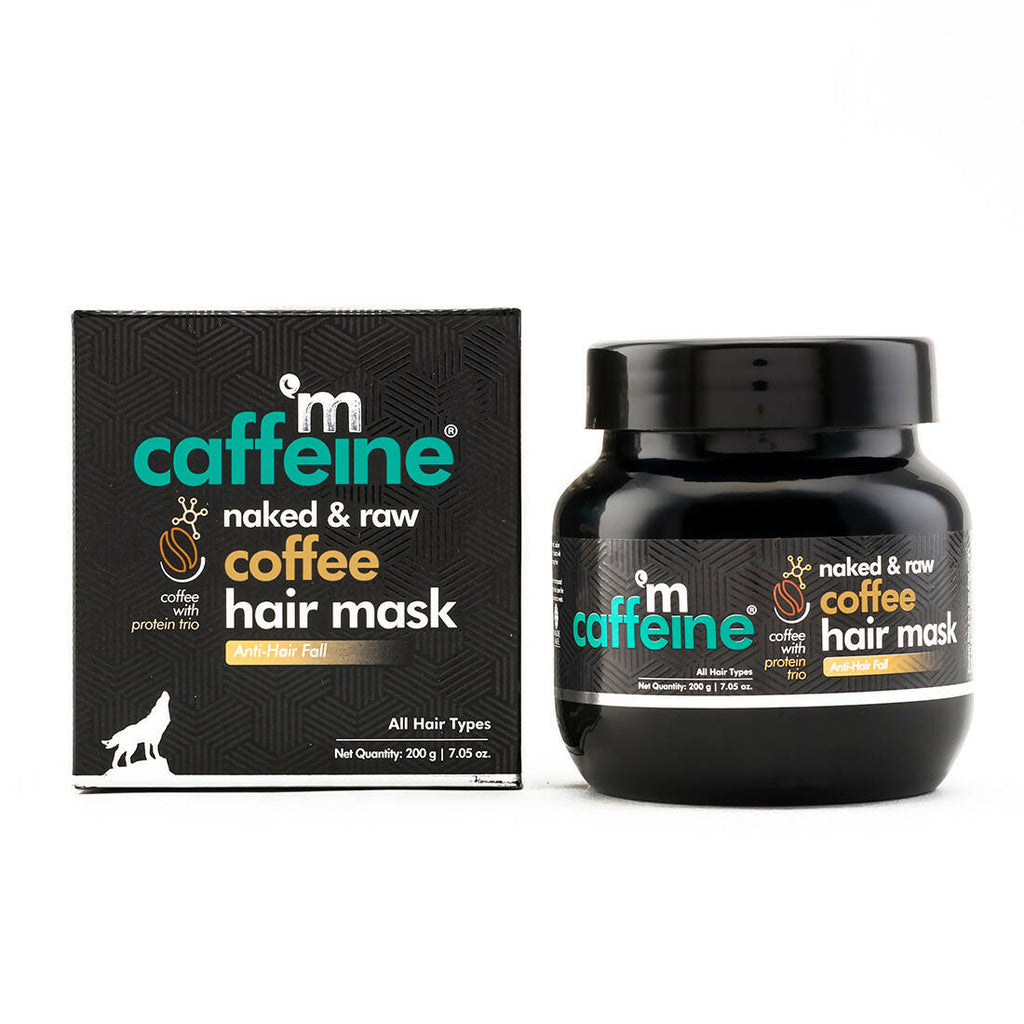 mCaffeine Naked & Raw Coffee Hair Mask | Grocsy