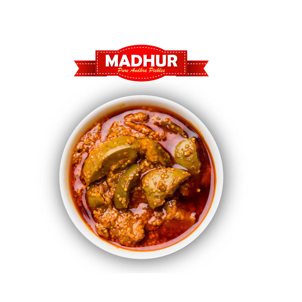 Madhur Pure Andhra Avakai (Mango) Pickle | Grocsy